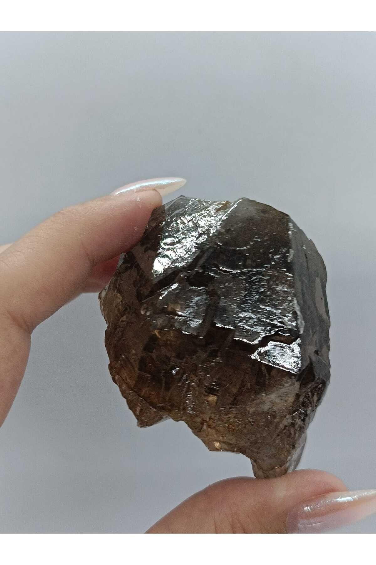 Muhteşem Dumanlı Kuvars Doğaltaş Kütle