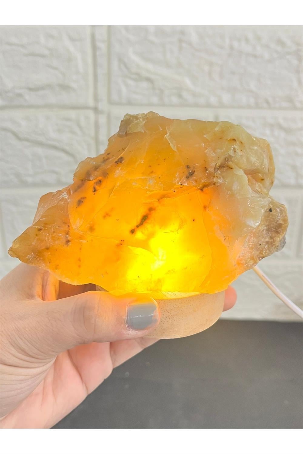 Opal Doğaltaş güzel rüyalar lambası