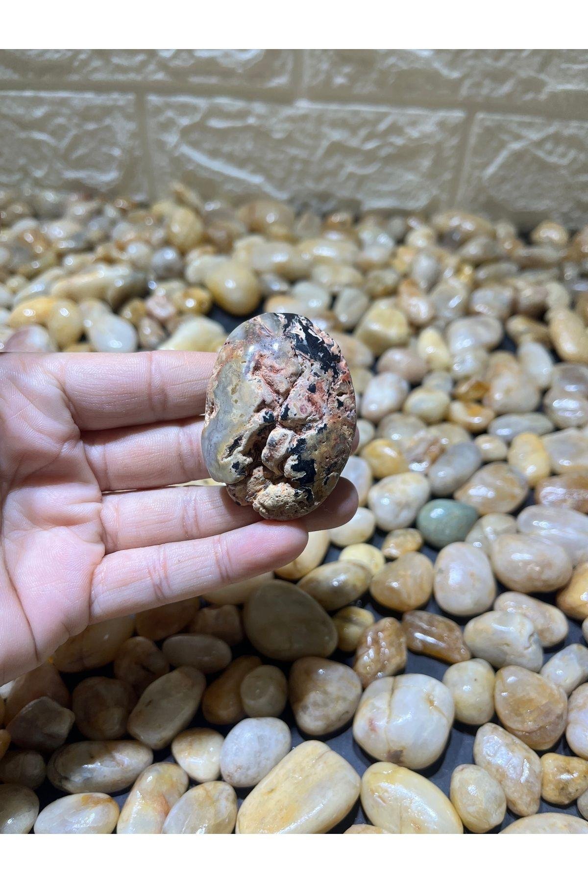 Rodonit Kabaşon Doğaltaş