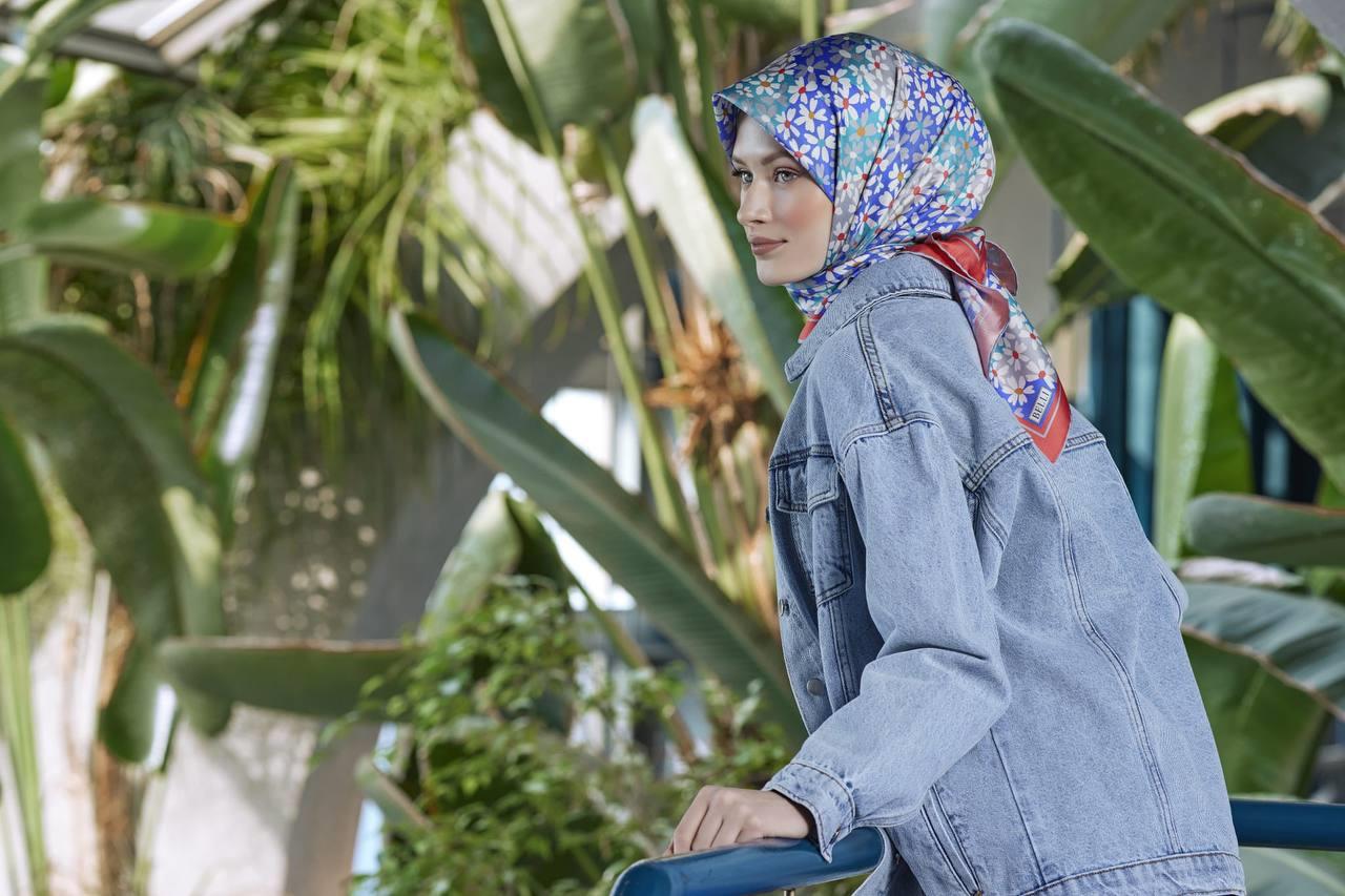 Belli - Saf Twill İpek Eşarp 4013D