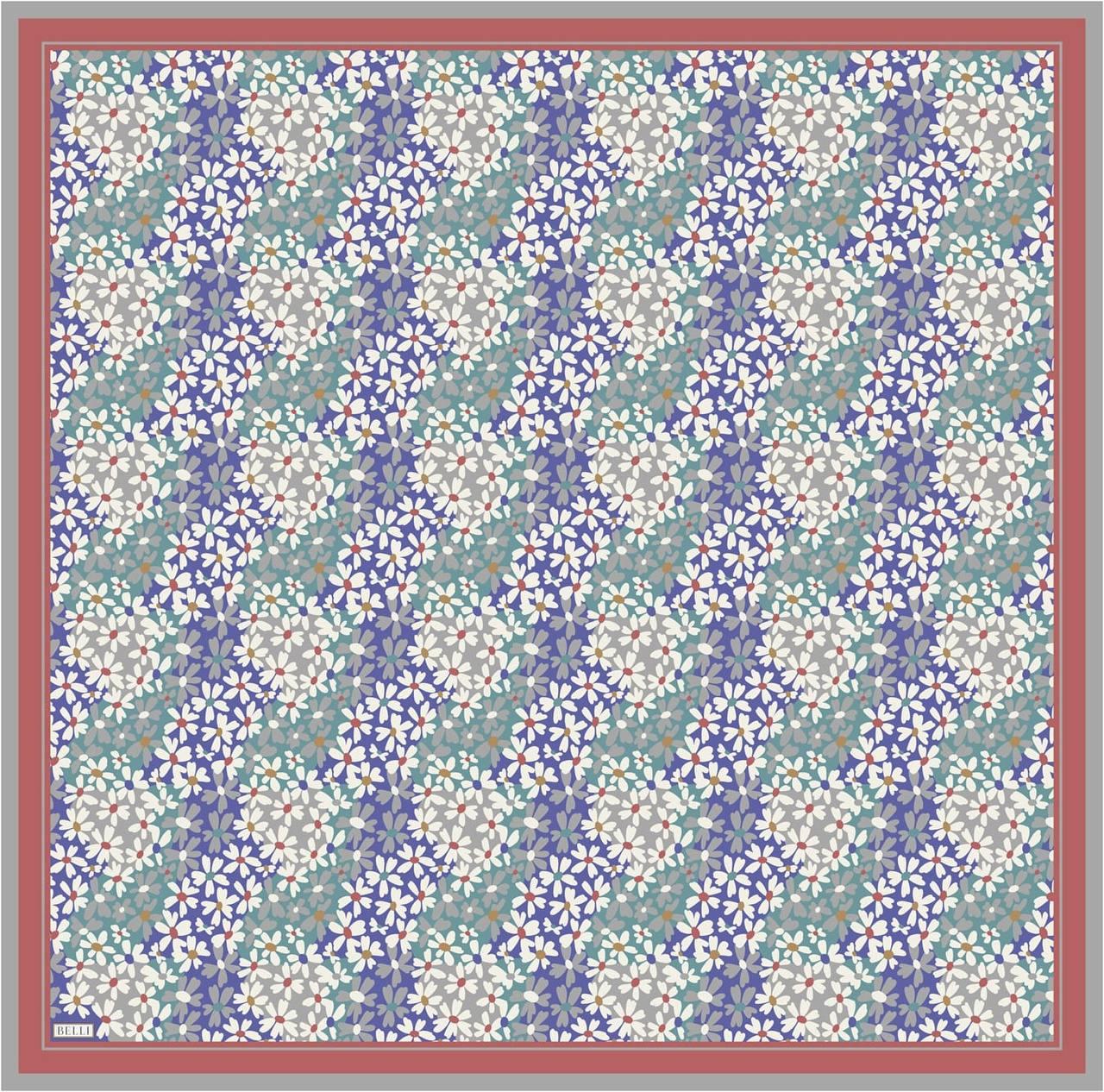 Belli - Saf Twill İpek Eşarp 4013D