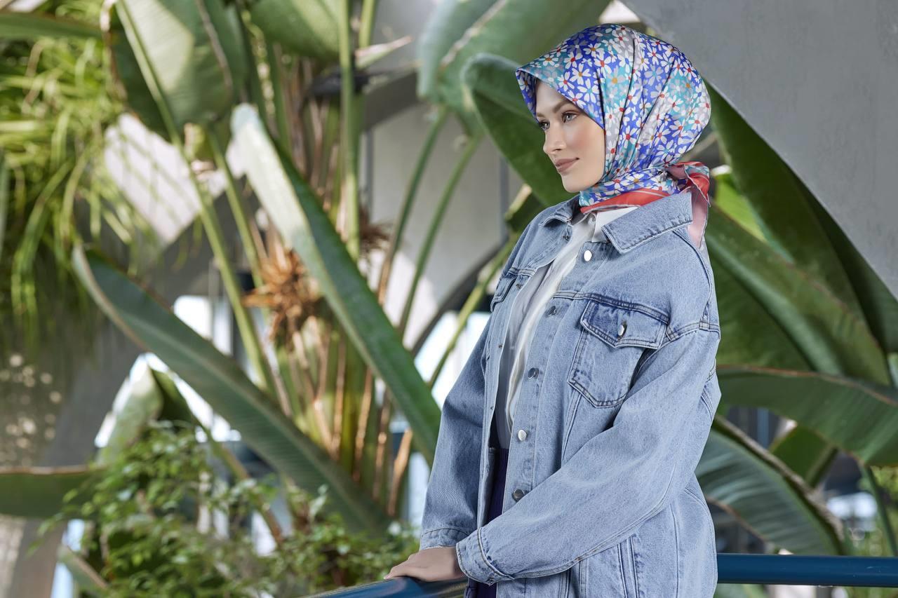 Belli - Saf Twill İpek Eşarp 4013D