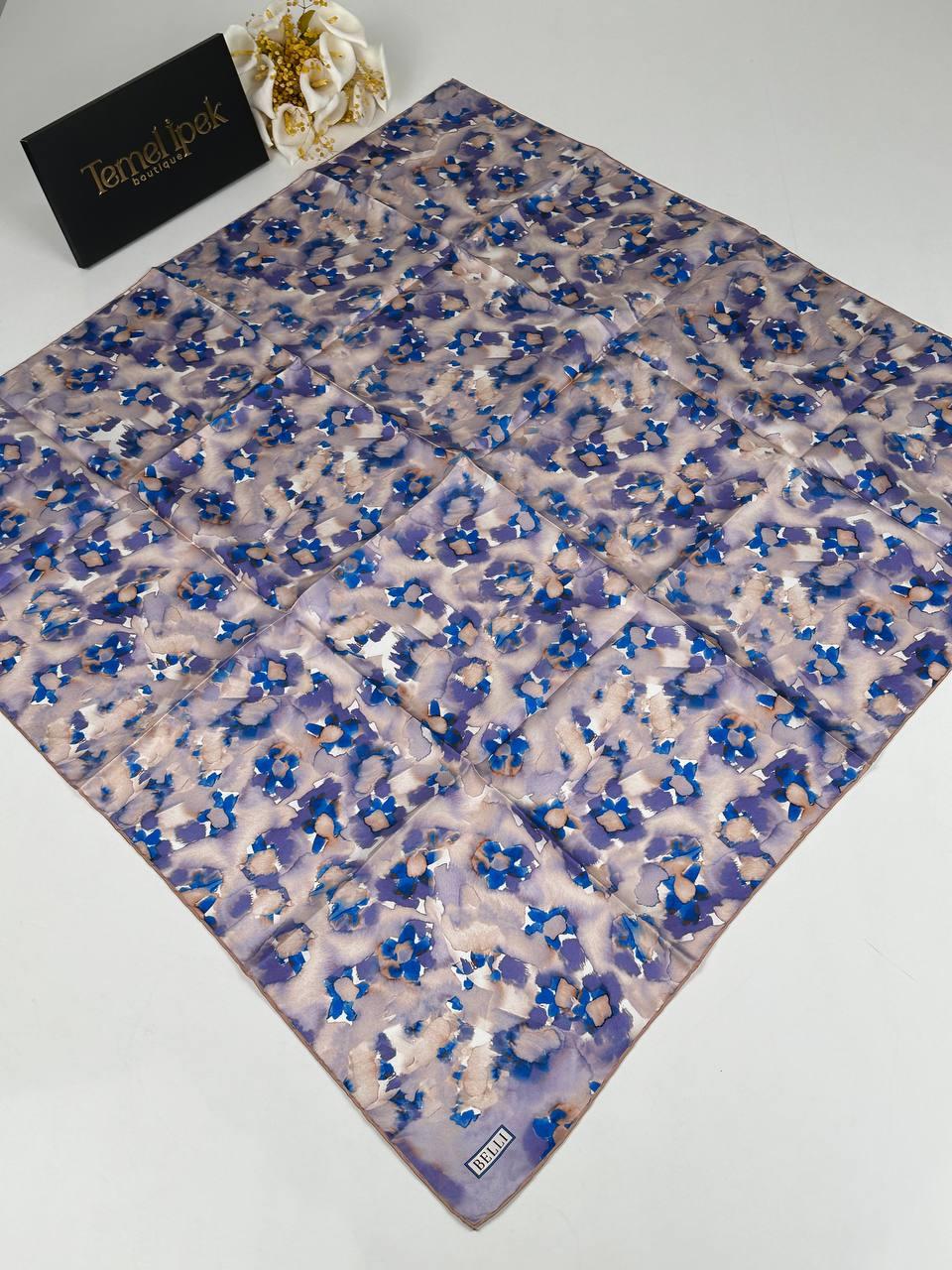 Belli - Saf Twill İpek Eşarp 4016D