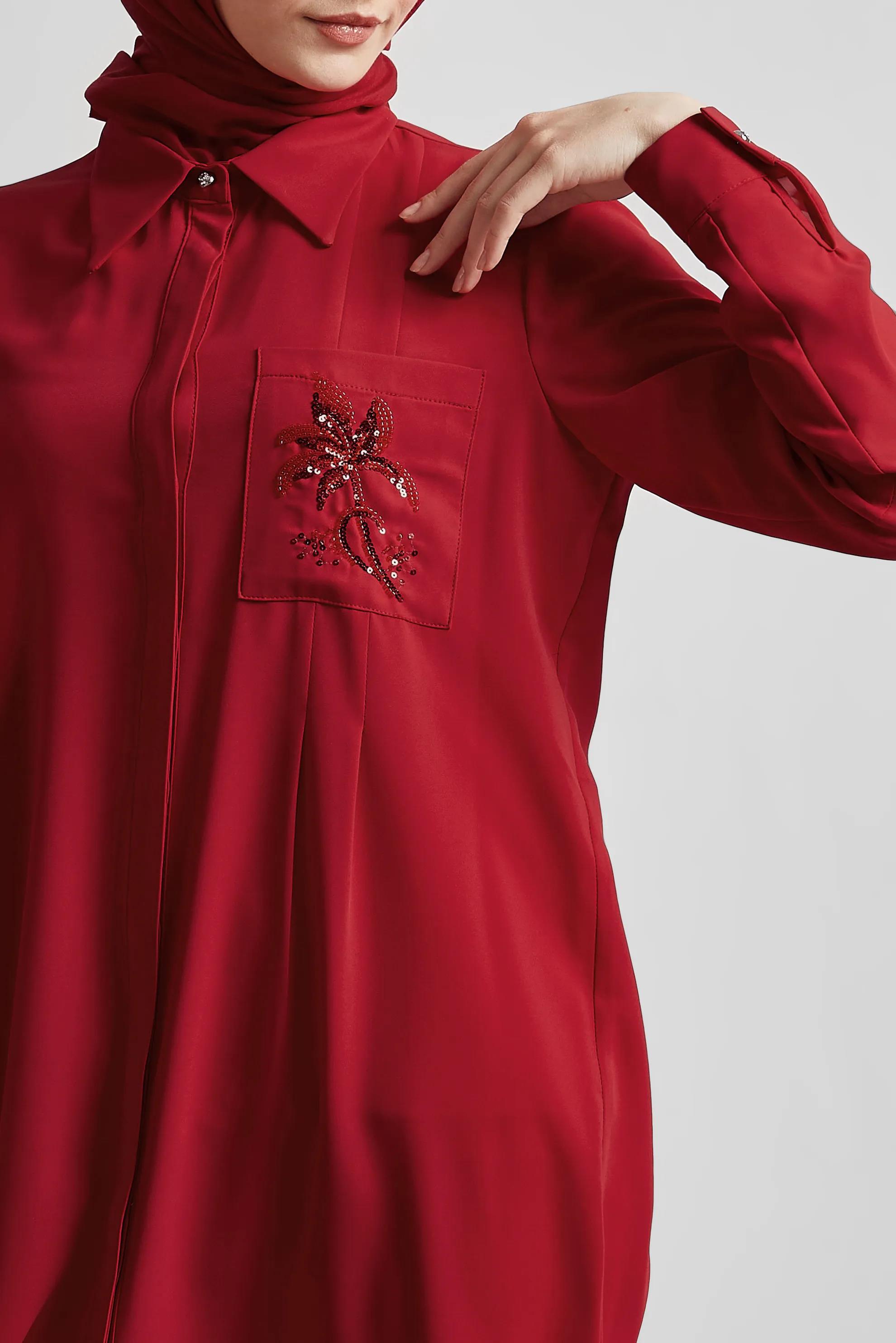 Alvina - Boncuk Baskılı Tunik 44794