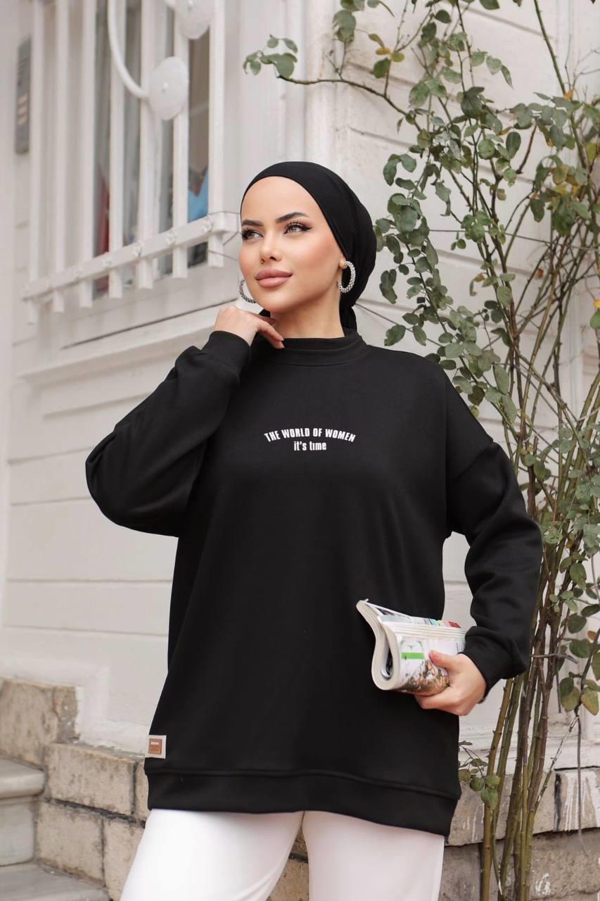 Baskılı Oversize Oysho Tunik 3014