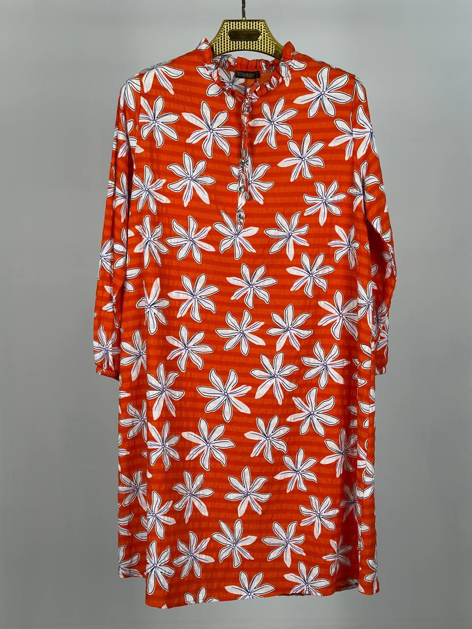 Çiçek Desen Tunik 00552