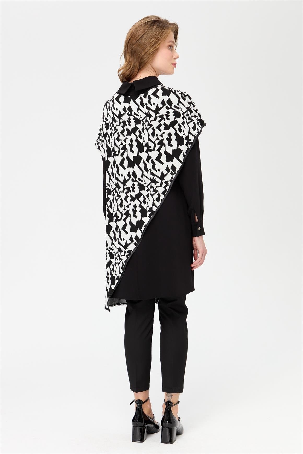 Esswaap - Geometrik Desen Süeterli Tunik 2427512.200