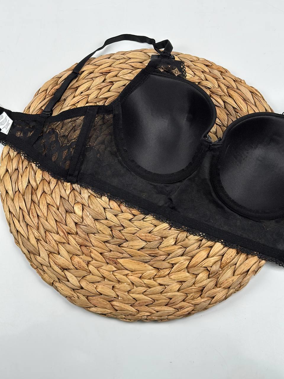 F.K. - Dantelli Desteksiz Balenli B Cup Bralet Sütyen 764
