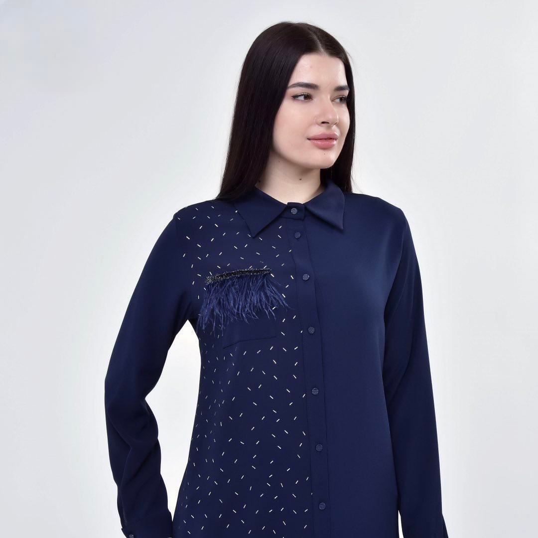 Lacivert Tunik 00219