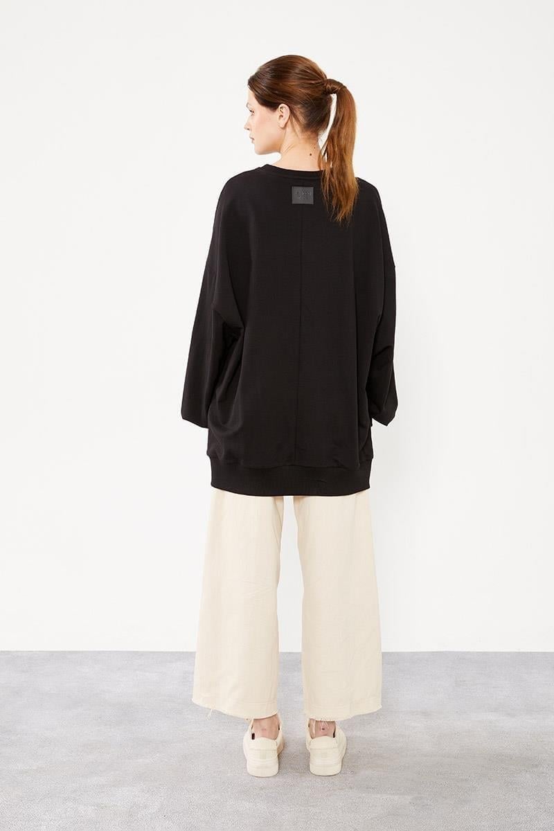 Levidor - Bisiklet Yaka Oversize Sweat 270028