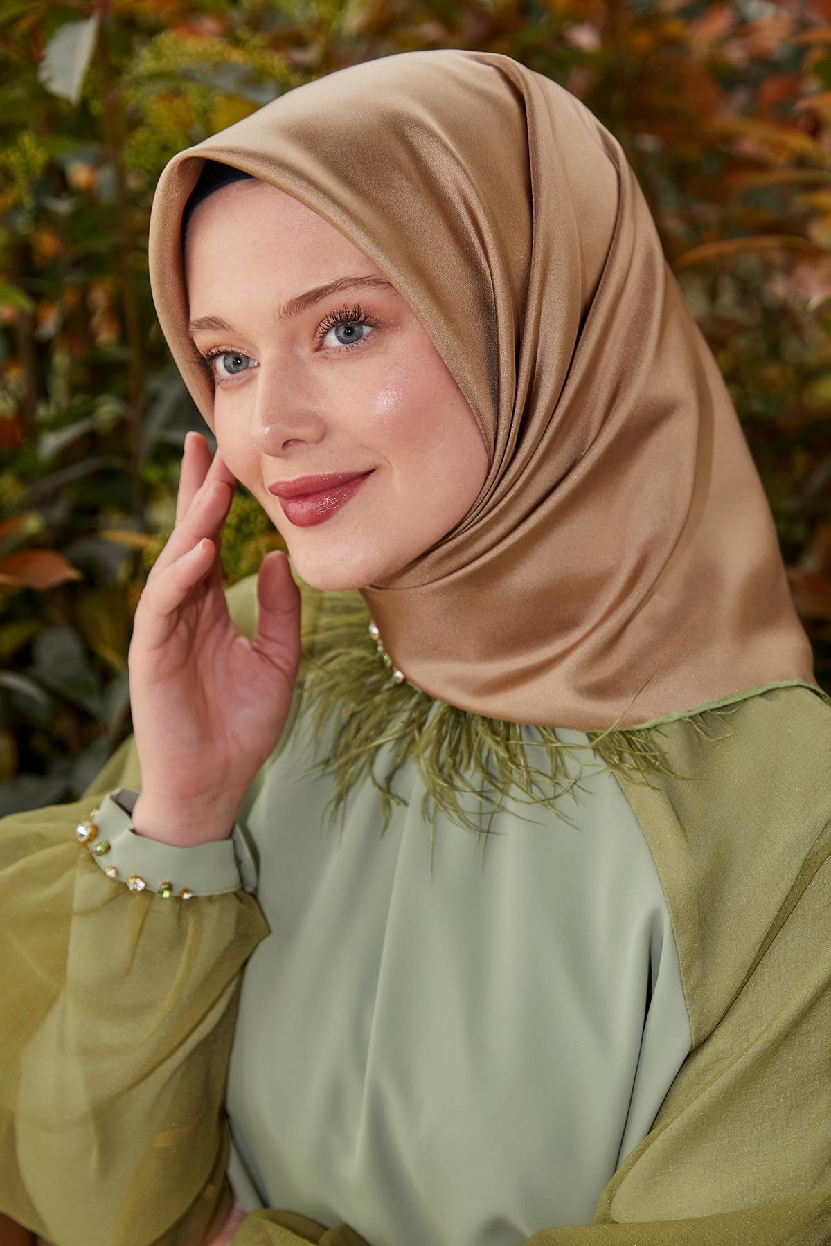 Levidor - Çift Taraflı Twill İpek Eşarp 11869 