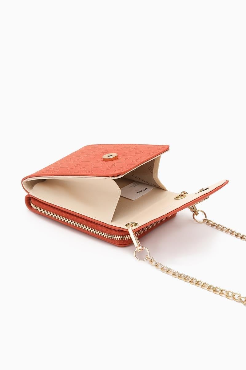 Levidor - Monogram Baskılı Cüzdan Çanta LVSS2291007