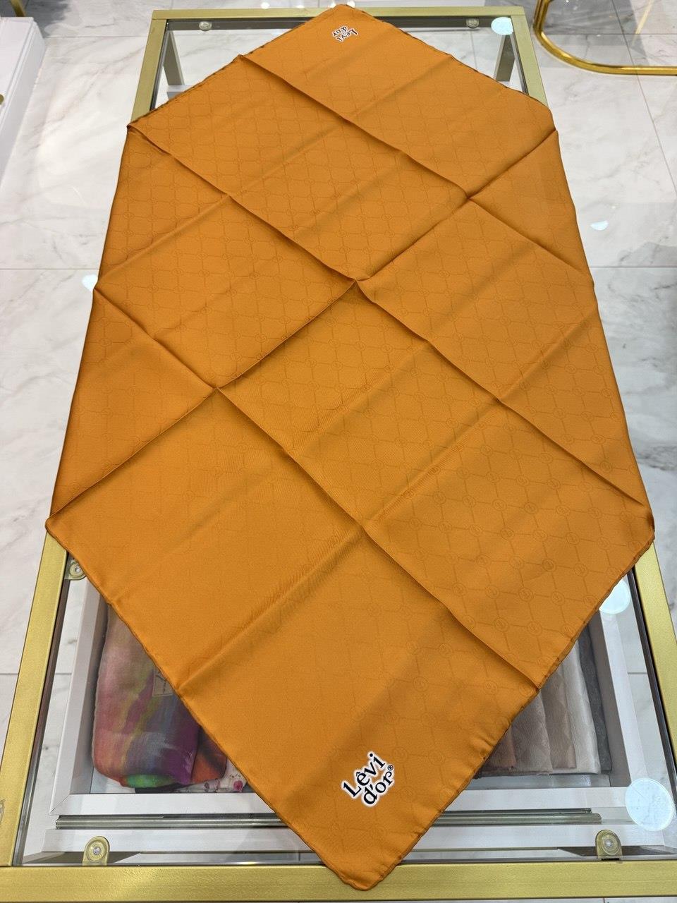 Levidor - Monogram İpek Eşarp I-4122