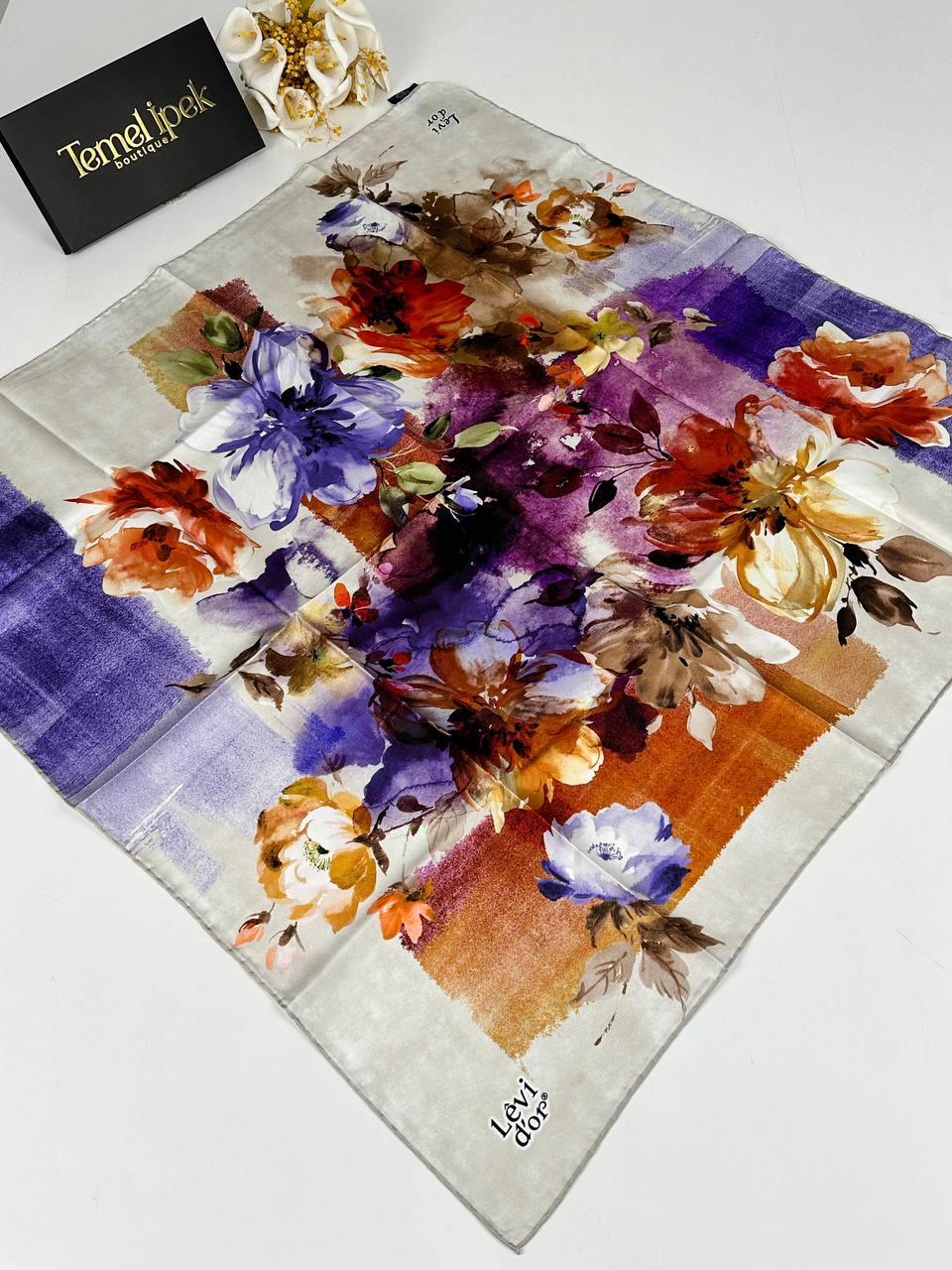 Levidor - Twill İpek Eşarp 01503