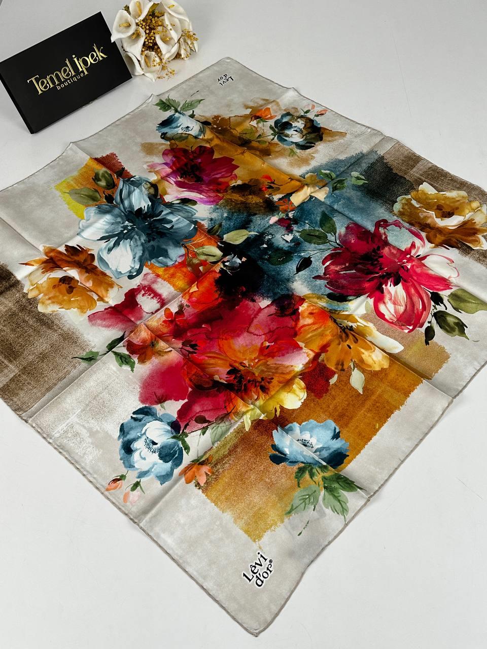Levidor - Twill İpek Eşarp 01503