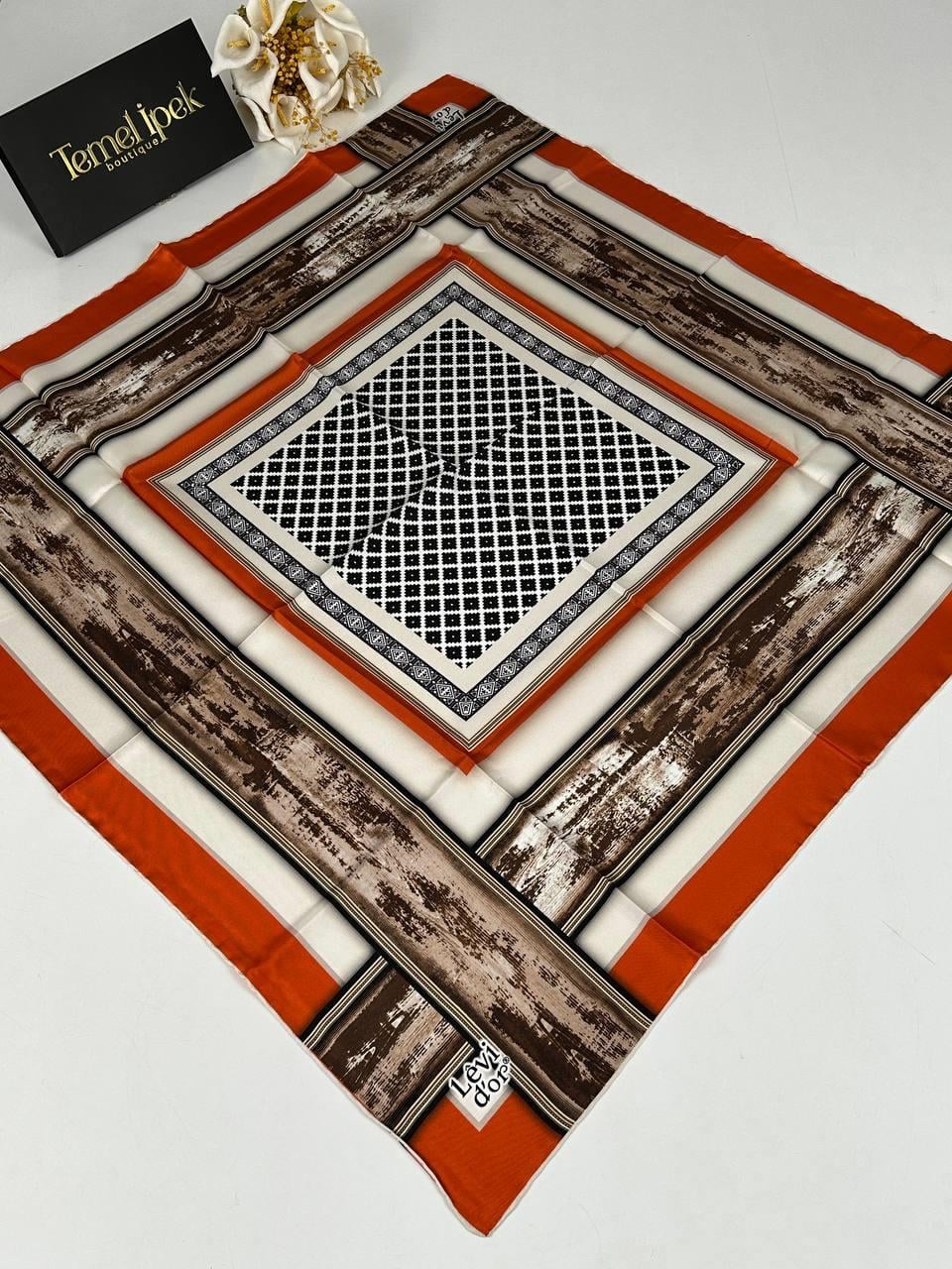 Levidor - Twill İpek Eşarp 01505