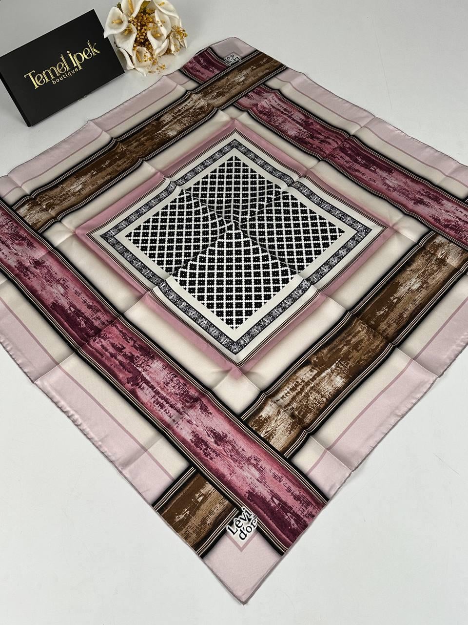 Levidor - Twill İpek Eşarp 01505