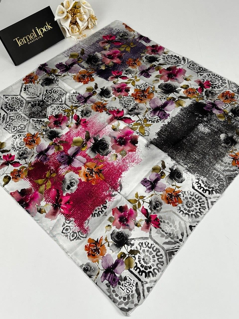 Levidor - Twill İpek Eşarp 01509