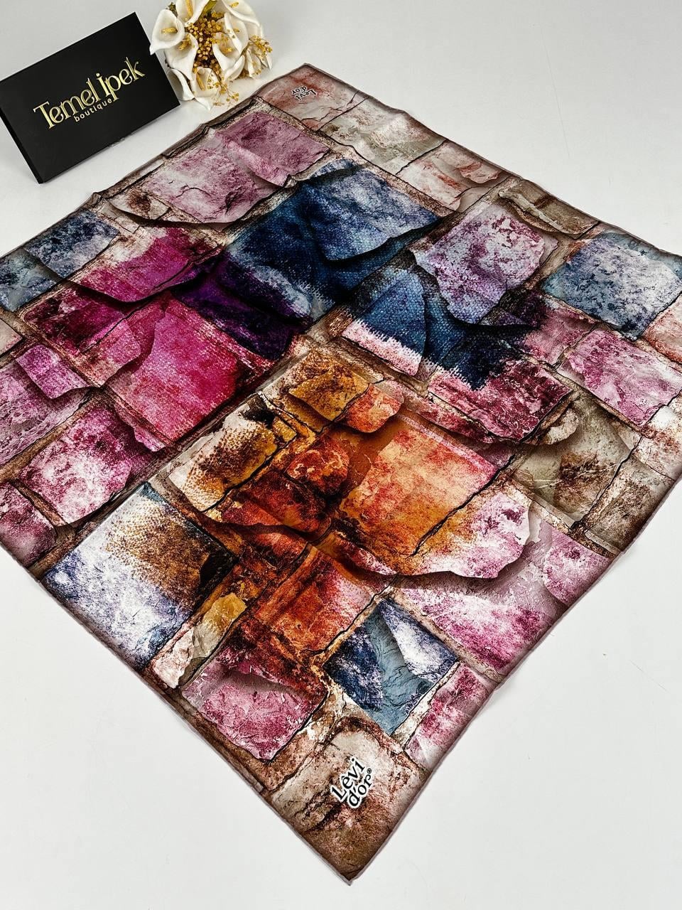Levidor - Twill İpek Eşarp 01515