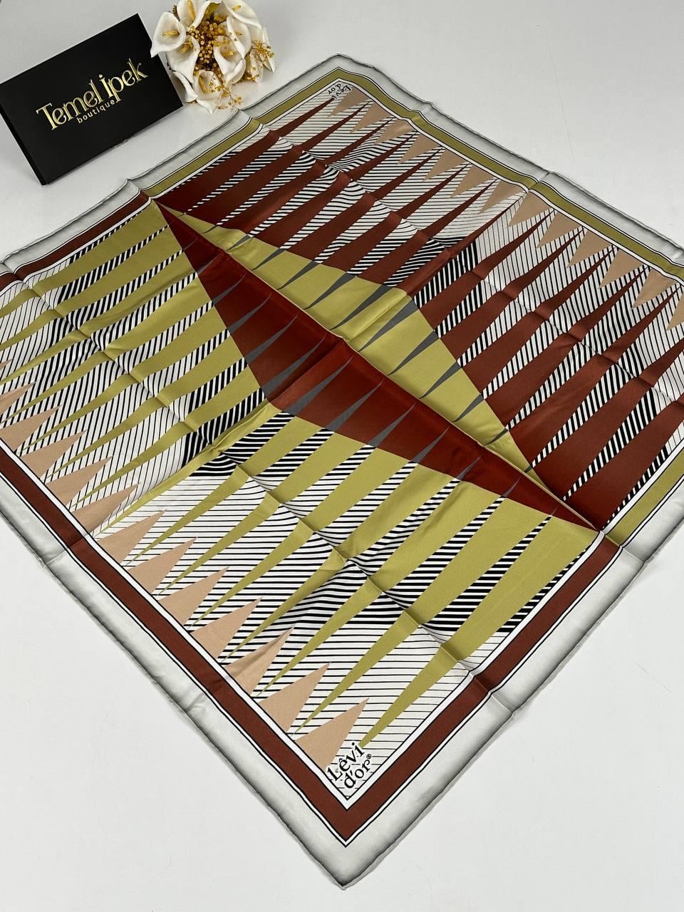 Levidor - Twill İpek Eşarp 01520