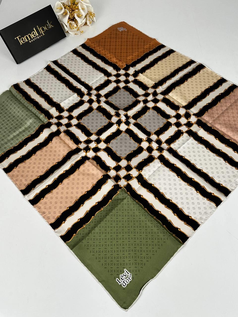 Levidor - Twill İpek Eşarp 01534