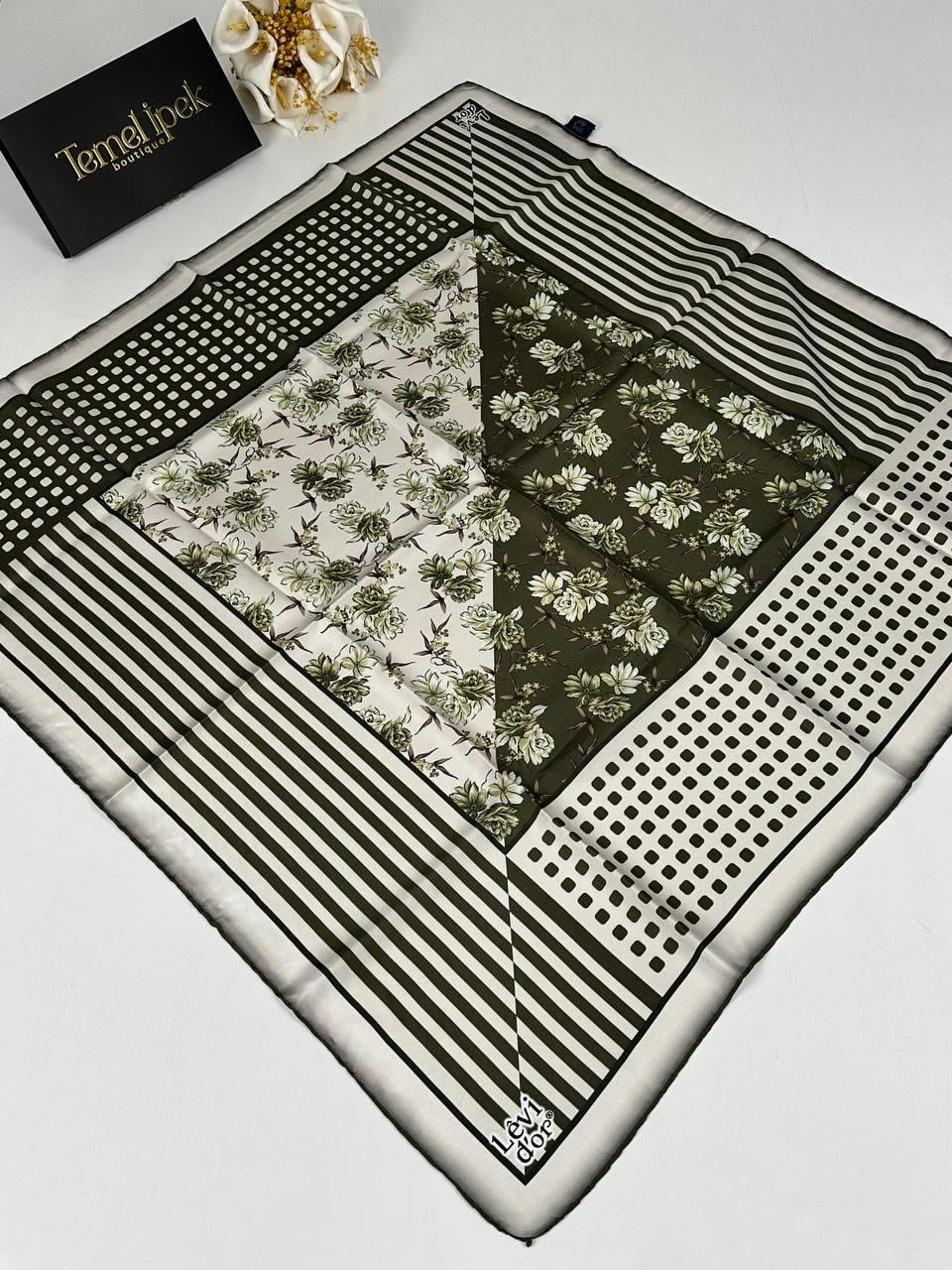 Levidor - Twill İpek Eşarp 01579