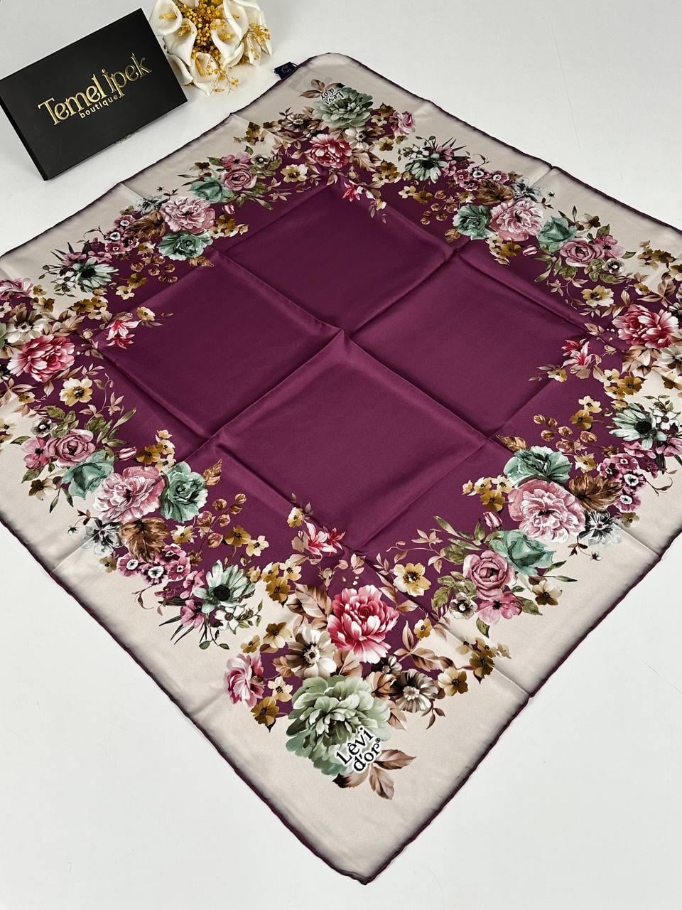 Levidor - Twill İpek Eşarp 01599