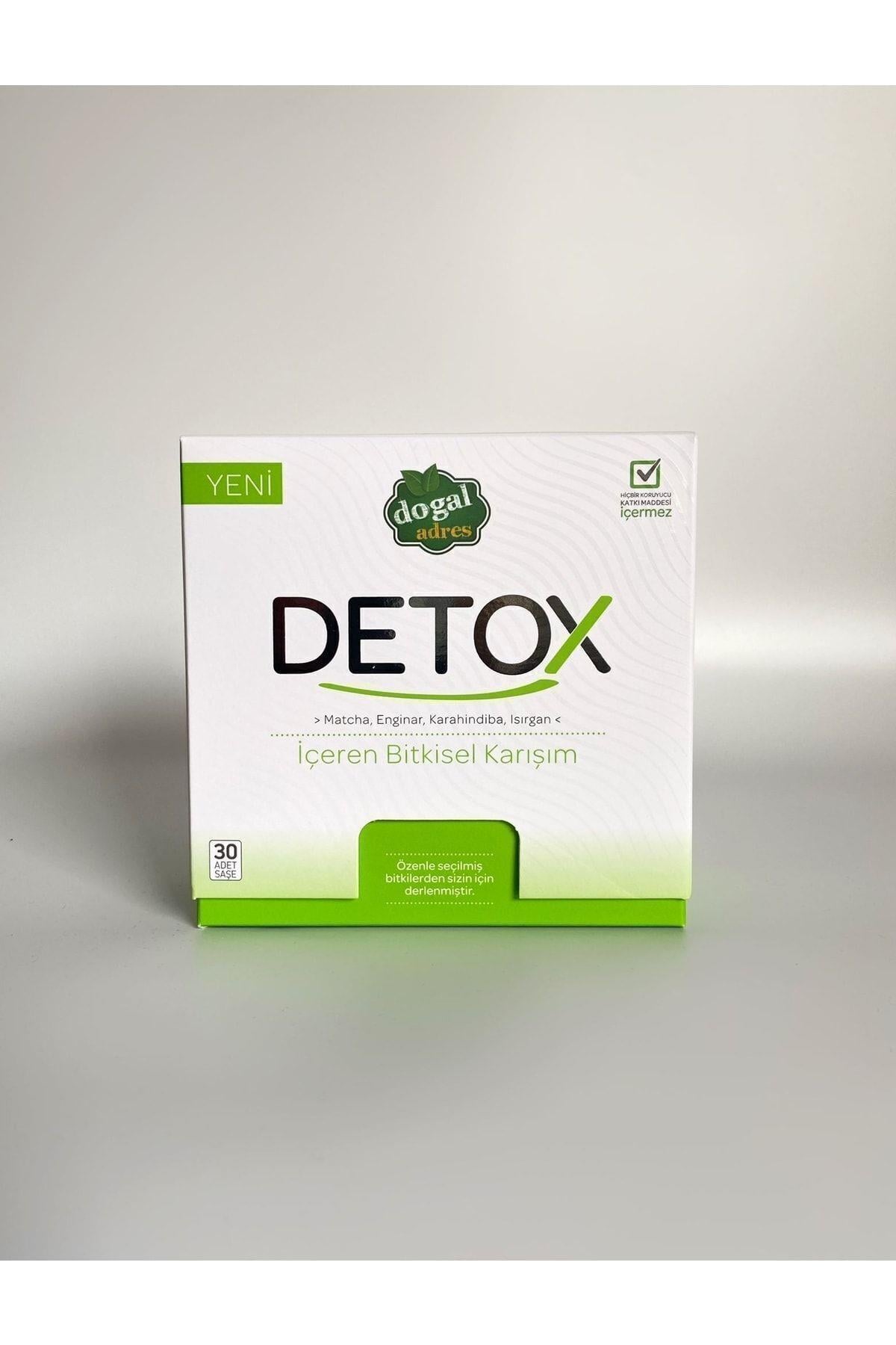 Detox Diyete Destek Mate Ve Matcha Içeren Bitkisel Çay Karışımı 30 Adet