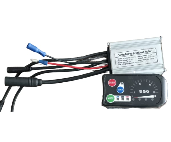 Bisiklet + Scooter Uyumlu Dönüşüm Seti 36V 14A Elektrikli Bisiklet Kontrol Kiti