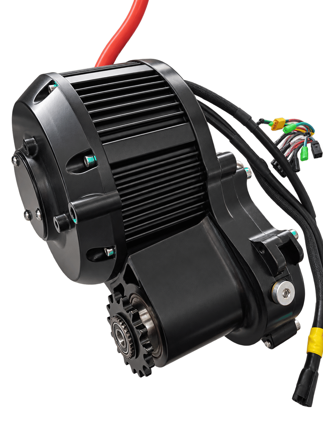 YUEM 7 kW Mid-Drive Performans Motor Seti | FarDriver ND72270 ve Ekran