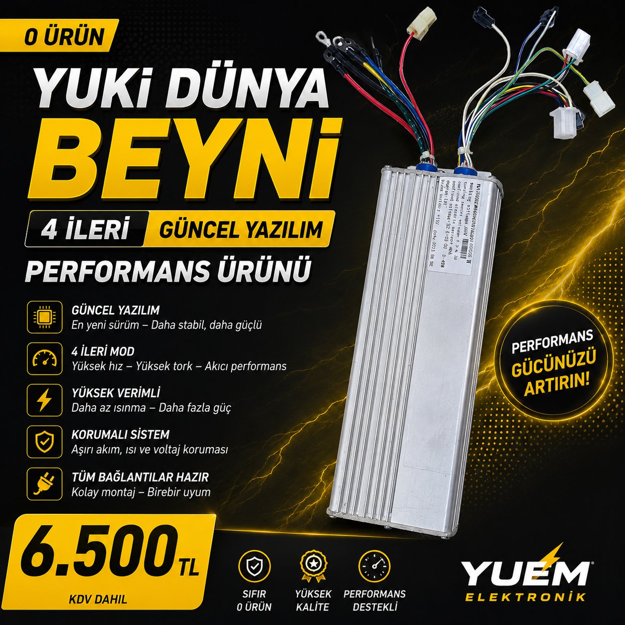 Yuki Dünya Beyni  | 4 İleri Güncel Yazılım Performans Beyni