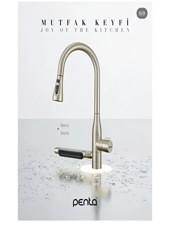 Inox Multi İçme Suyu(Arıtma) Spiralli Eviye Bataryası 1335IX