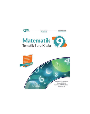 PALME 9.SINIF JOKER MATEMATİK TEMATİK SORU KİTABI*YENİ*