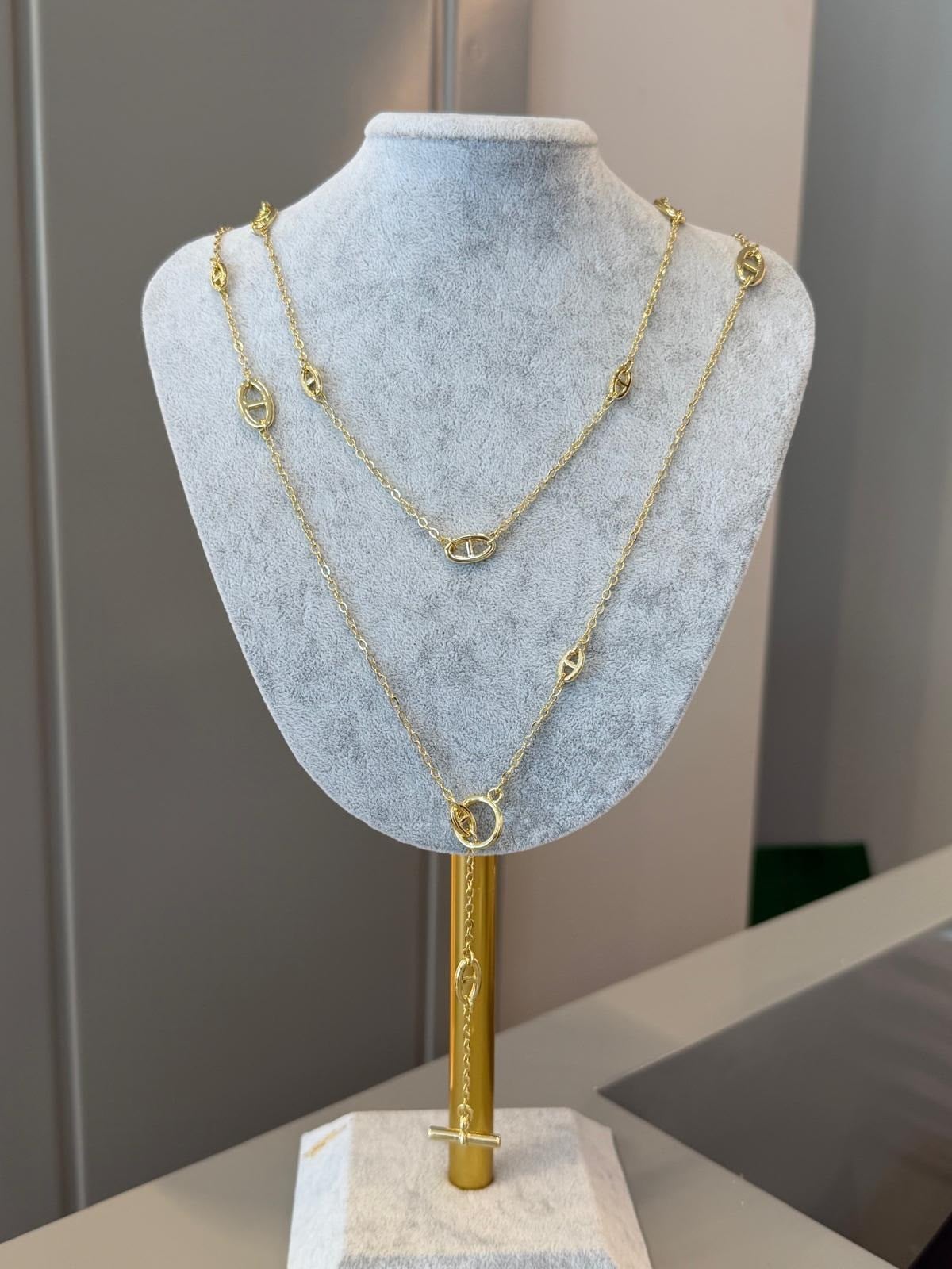 Marka Model Gold Kolye (118 cm)