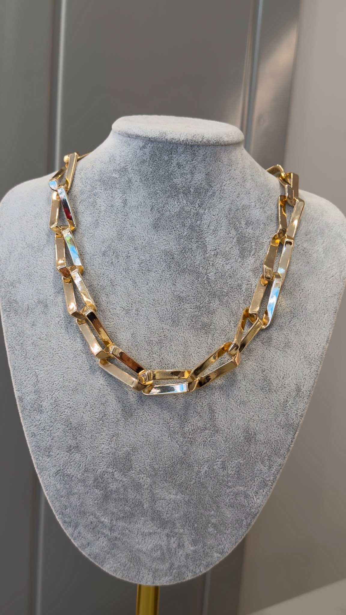 Marka Model Gold Zincir Kolye