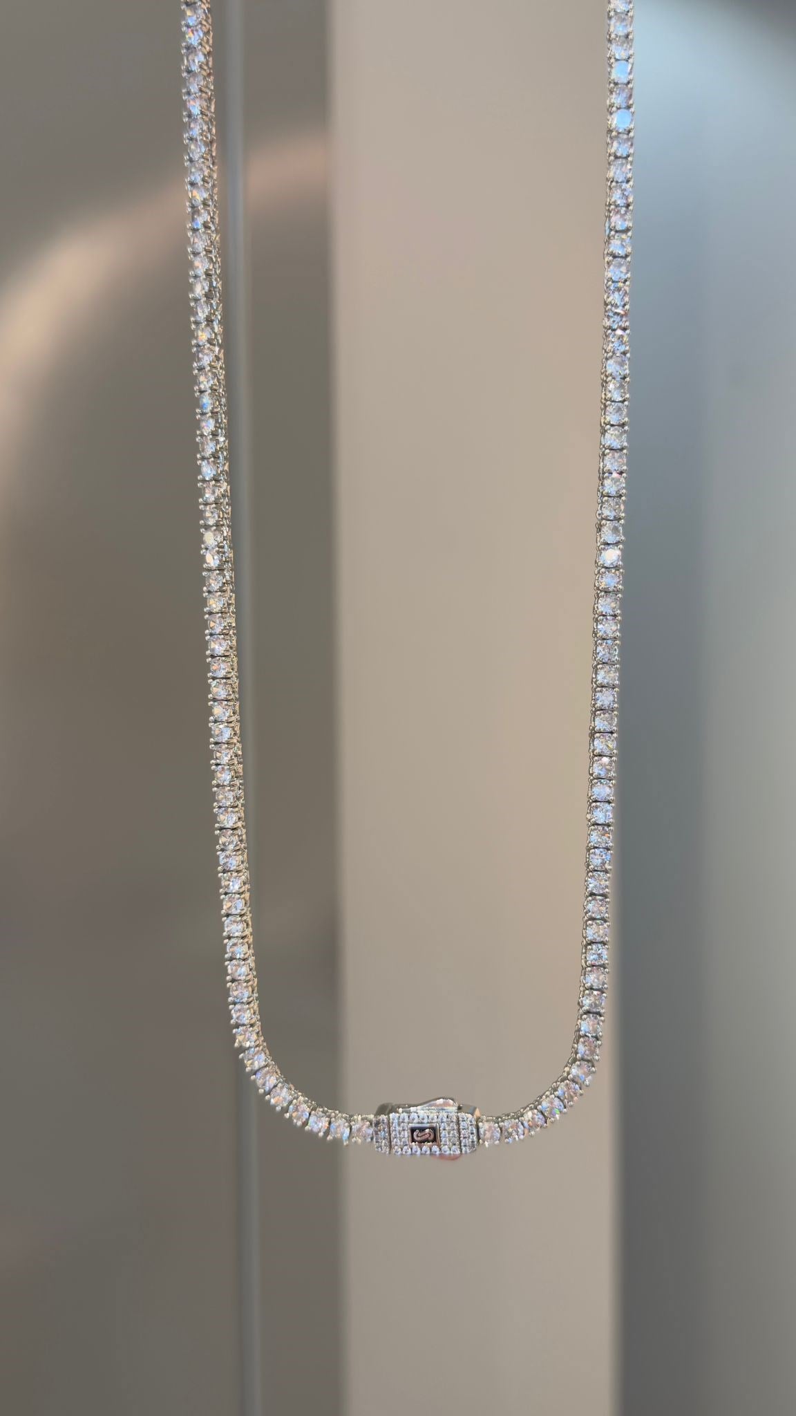 Monaco Model Silver Su Yolu Kolye