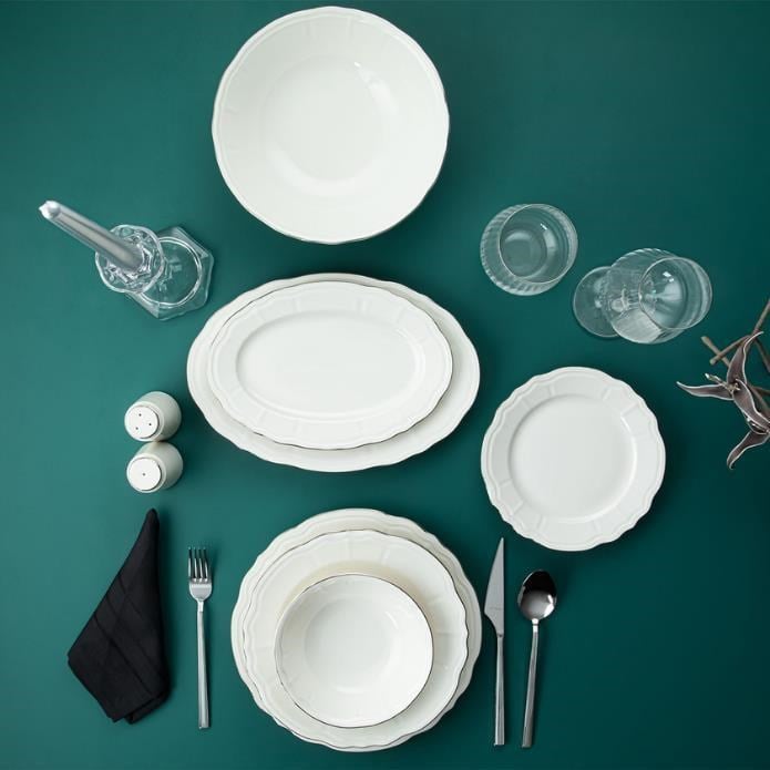 ArYıldız Tiffany 30 Parça Yemek Takımı