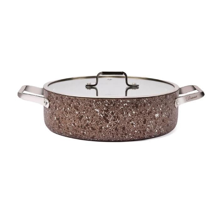 Brioni Stone Age Terra 26 Cm Basık Tencere