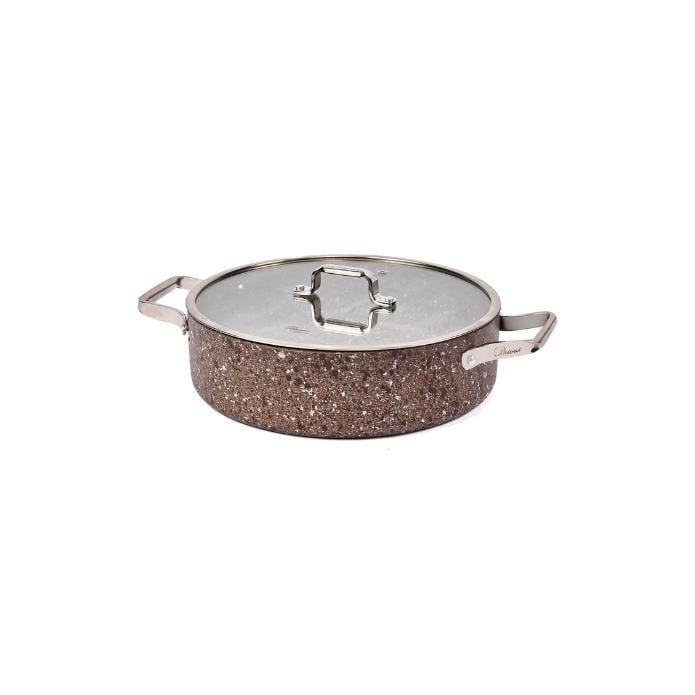 Brioni Stone Age Terra 28 Cm Basık Tencere
