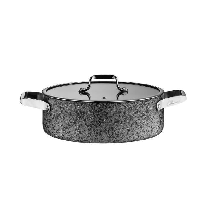 Brioni Stone H 30 Cm Basık Tencere