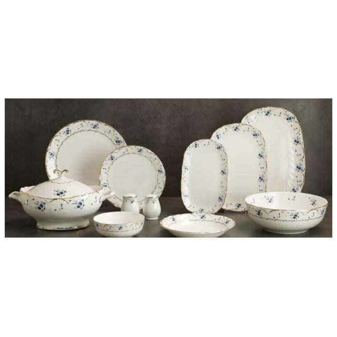 Evalıza Queen's Flower Yemek Takımı 60 Parça 