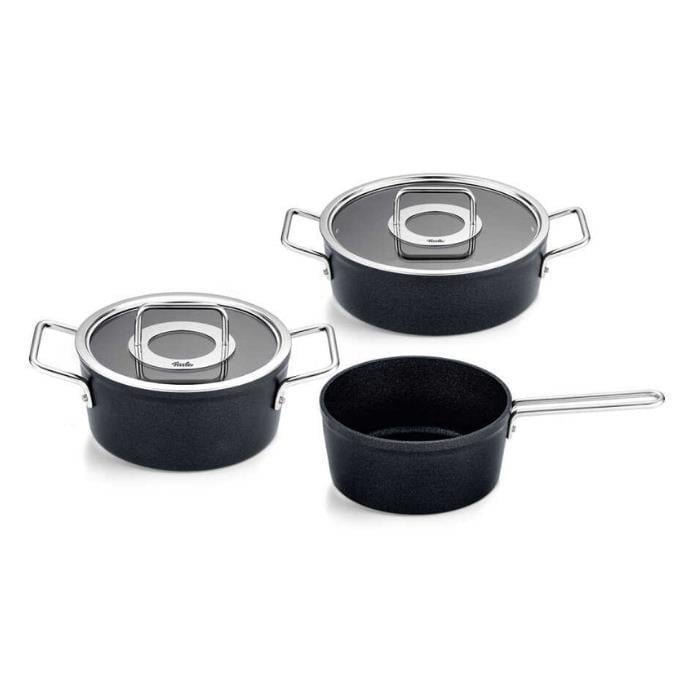 Fissler Adamant Cam Kapak 5 Parça Tencere Seti