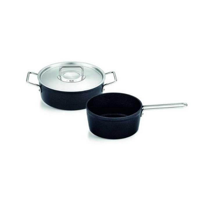Fissler Adamant Derin Tencere 2 Set Çelik Kapak 24 Cm + 18 Cm