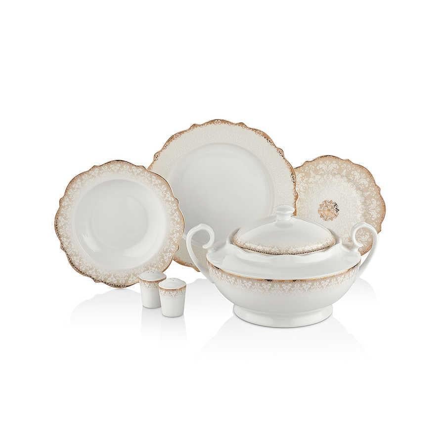 Korkmaz Eliza Collection 60 Parça Yemek Takımı A8238