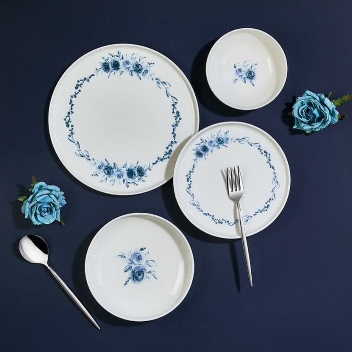 Mea Concept Roseto 24 Parça Bone Porselen Yemek Takımı 