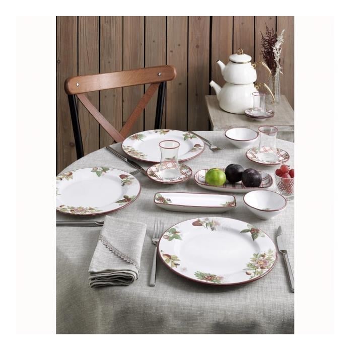 PierreCardin Berry 31 Parça Kahvaltı Takımı 