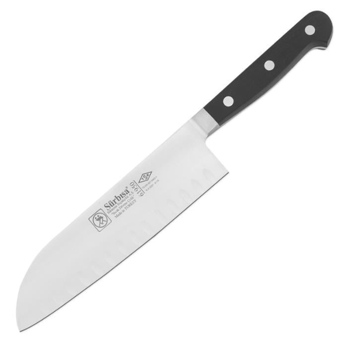 Sürbisa Sıcak Dövme Aşcı Bıçağı Santoku 61950