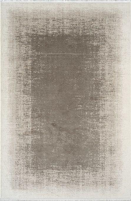 By Özer Halı Bej Bej Akrilik İplik Modern Stil Beverly BF02A Salon Halısı