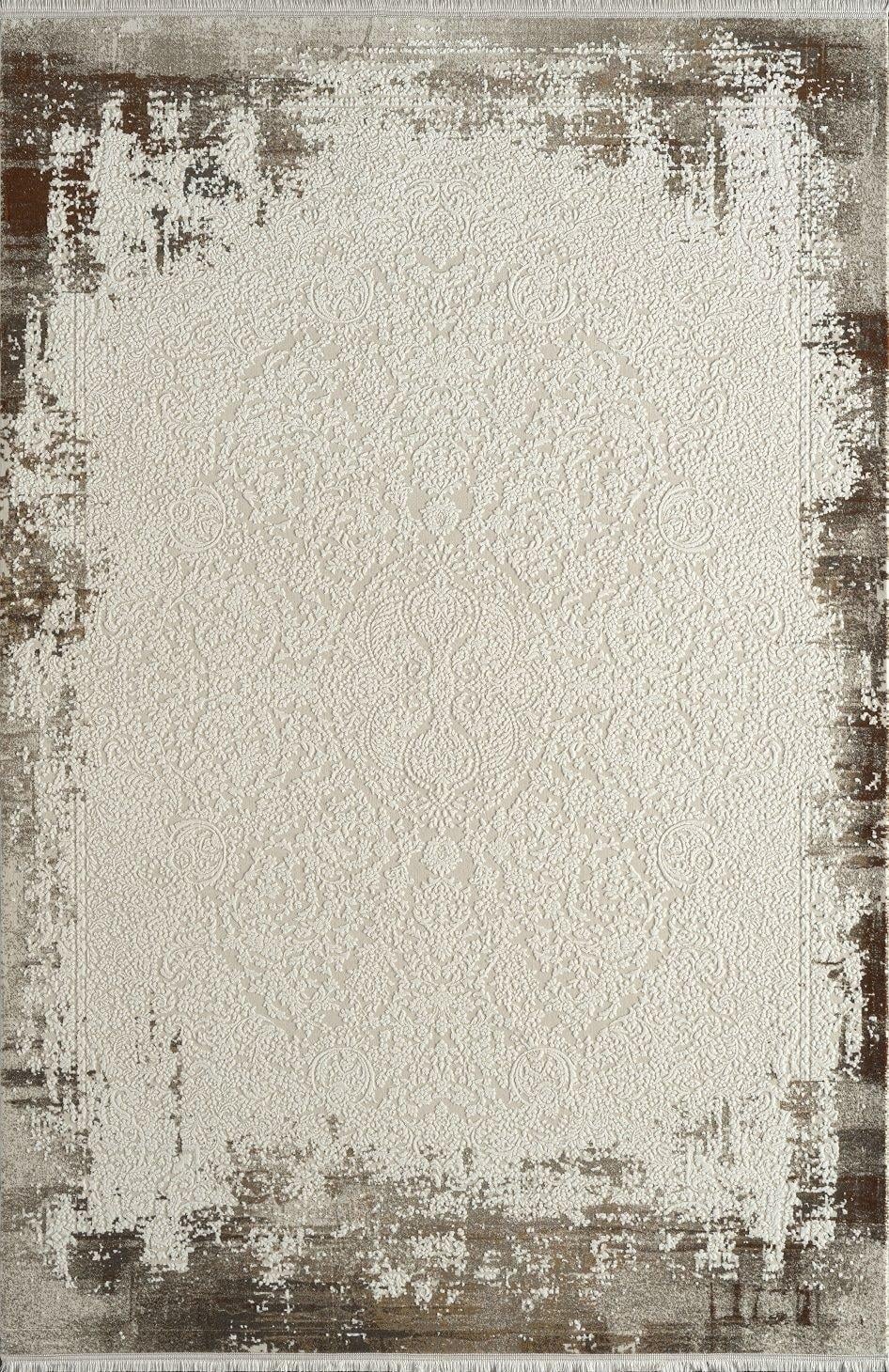 By Özer Halı Bej Kahve Renk Modern Stil Pierre Cardin Halı Morina LH08A Salon Halısı
