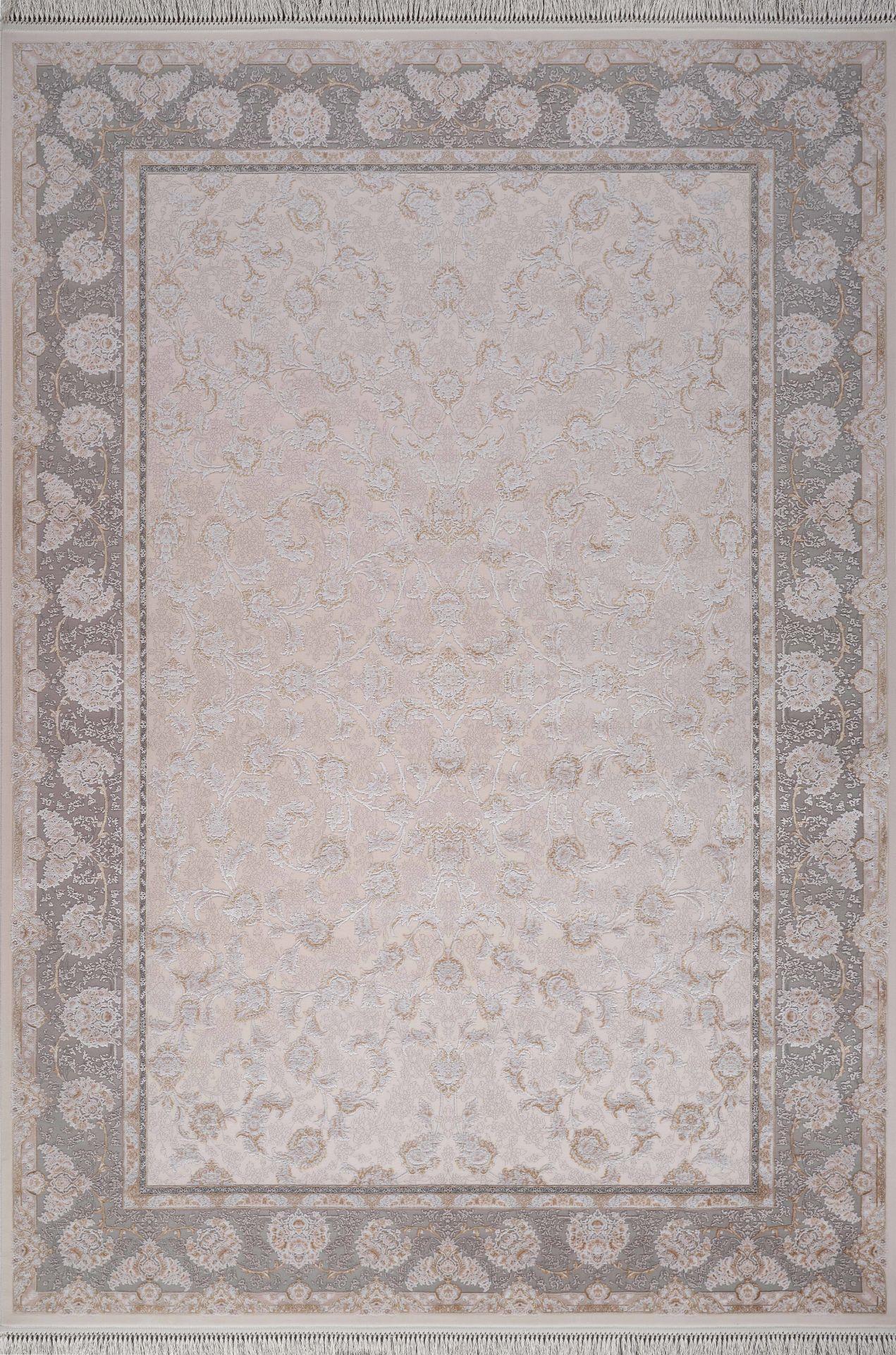 By Özer Halı Bej Kemik Renk Bordürlü Klasik Stil Artemis Halı Palace 05195A Salon Halısı